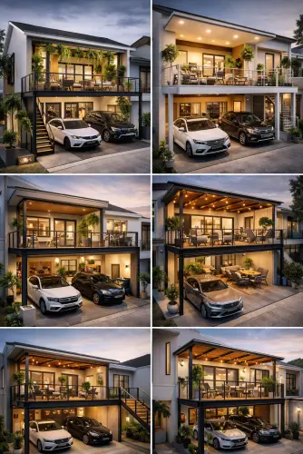 Mezannine Teras Rumah Keren di Babakan Madang